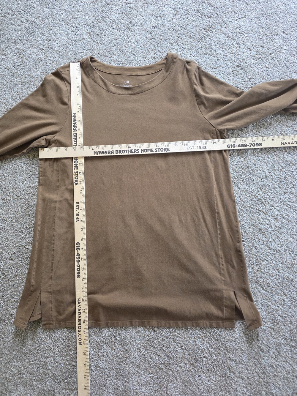 J Jill Lot Of 2 Long Sleeve Tunic Pullover Shirts Size Large Classic Basics. - Picture 10 of 14